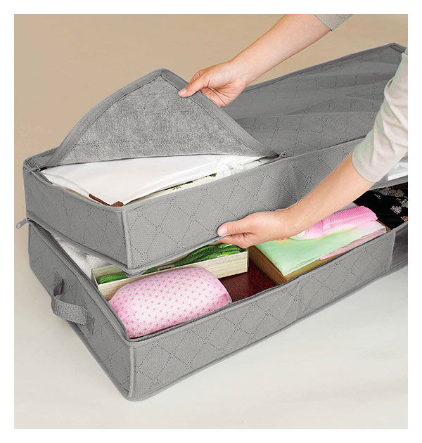 BACKYARD FAMILY「着物 収納ケース COGIT コジット  通販 竹炭着物収納ケース2層式 着物収納 二層式 2段式」|その他|