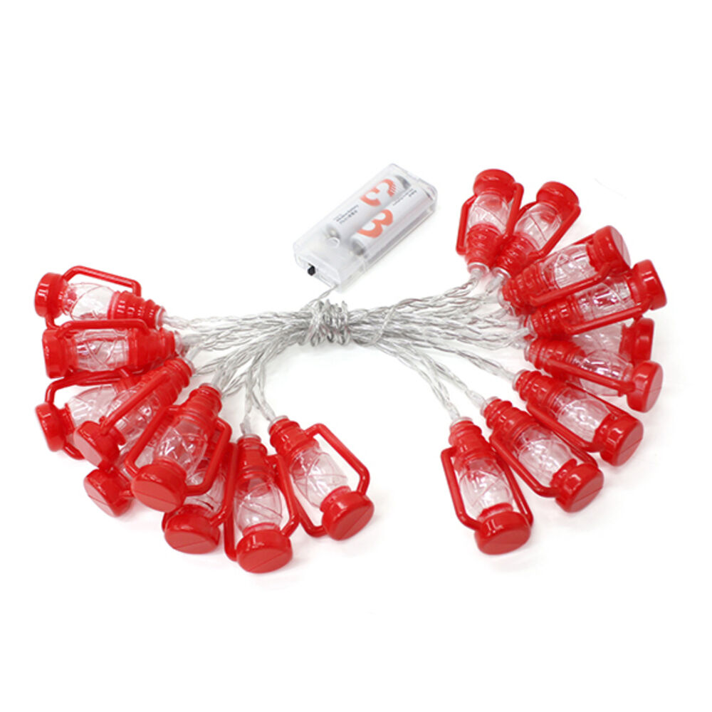 BACKYARD FAMILY「ガーランド ライト キャンプ 通販 LED 屋外 室内 アウトドア グランピング」|電化製品|レッド1