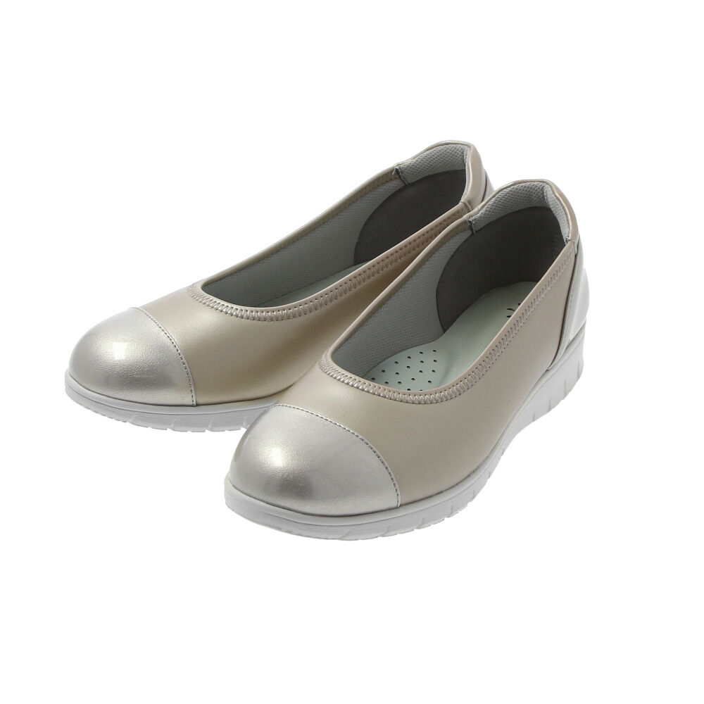 BACKYARD FAMILY「靴 レディース 歩きやすい パンプス 通販 カジュアル カジュアルシューズ 履きやすい 普段履き」|スニーカー|ゴールド2