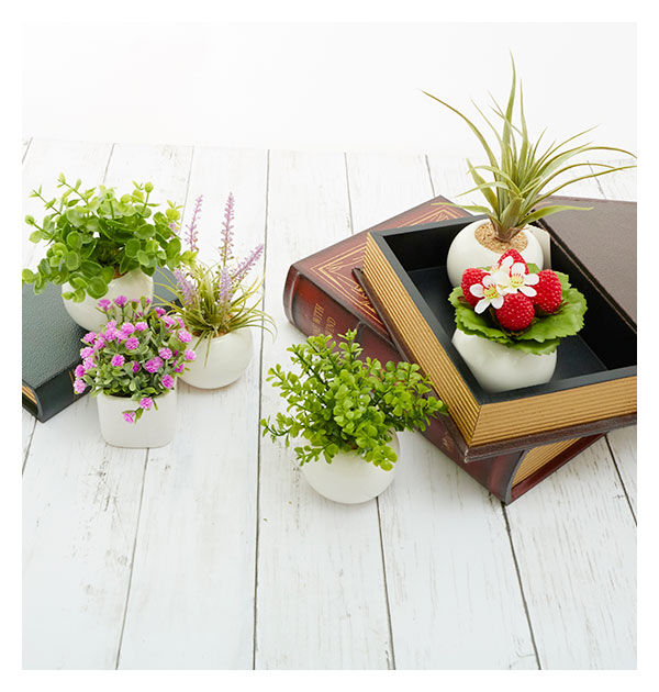 BACKYARD FAMILY「光触媒 観葉植物 通販 フェイクグリーン ミニ インテリアグリーン リアル 小さめ おしゃれ」|その他|