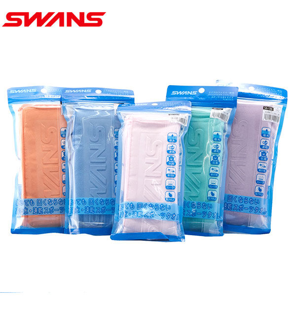 BACKYARD FAMILY「セームタオル スワンズ SWANS 通販 ドライタオル スイムタオル 吸水速乾 抗菌 ドライタイプ」|スポーツ|