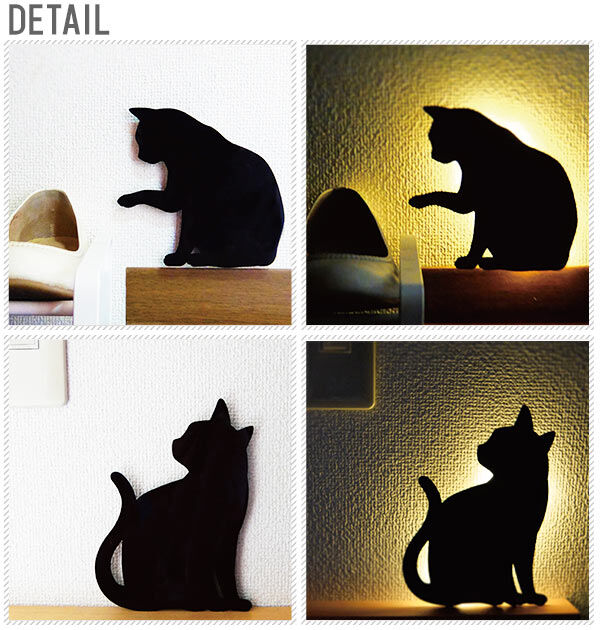 BACKYARD FAMILY「ウォールライト THAT&rsquo;s Light ザッツライト 通販 LEDライト CAT WALL」|電化製品|