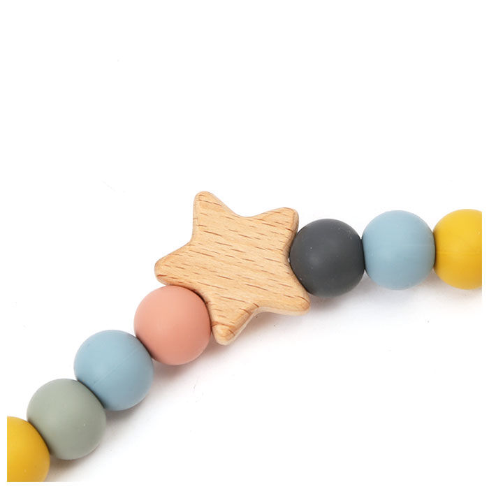 BACKYARD FAMILY「ベビーカー ブランケットクリップ 通販 クリップ かわいい 抱っこ紐 天然ブナの木 シリコン」|その他ベビー用品|