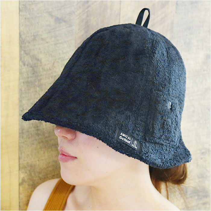 BACKYARD FAMILY「ベル型 サウナハット タオル生地 通販 サウナ帽子 サウナキャップ サウナ ハット キャップ 帽子」|タオル|