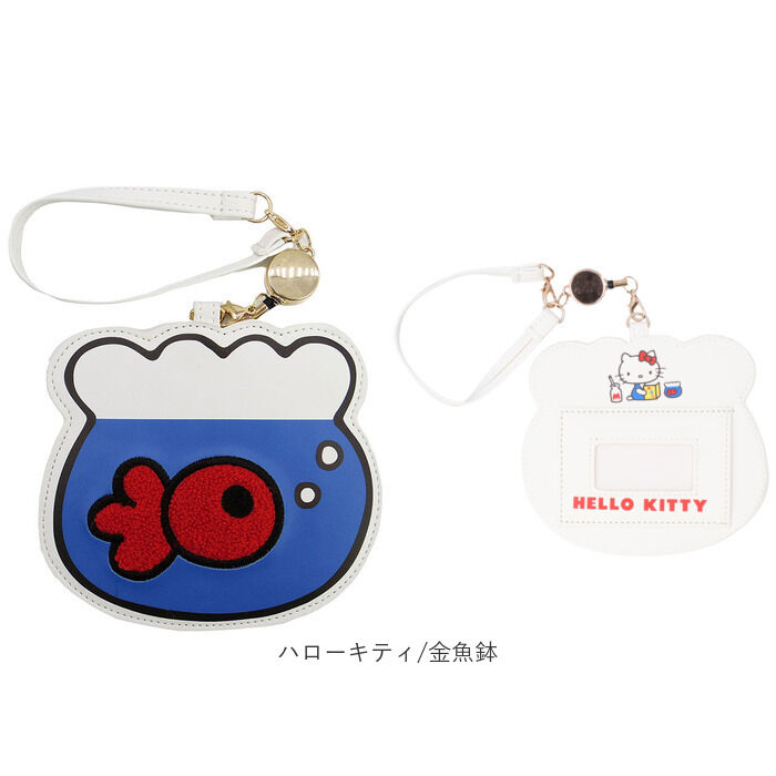 BACKYARD FAMILY「パスケース キャラクター リール付き 通販 定期入れ ICカード IDカード 社員証 定期券」|定期入れ|