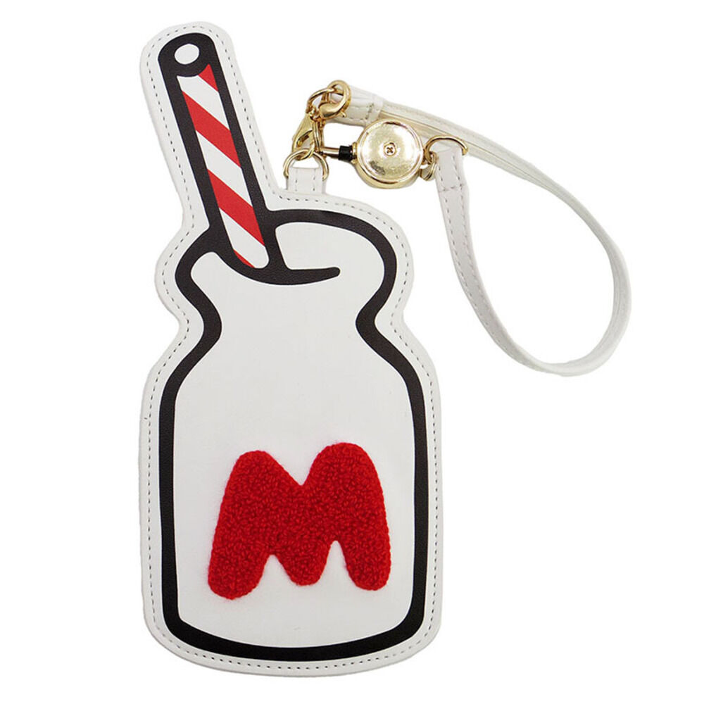 BACKYARD FAMILY「パスケース キャラクター リール付き 通販 定期入れ ICカード IDカード 社員証 定期券」|定期入れ|ホワイト4