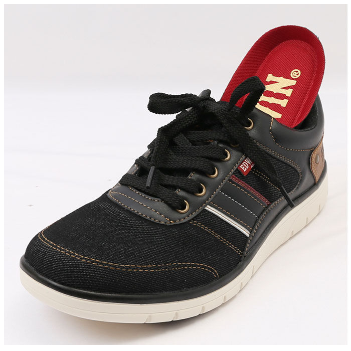 BACKYARD FAMILY「EDWIN メンズ スニーカー 7643 通販 エドウィン 軽量 軽い ローカットスニーカー」|スリッポン|