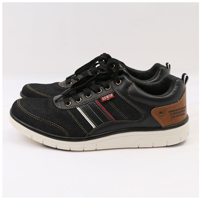 BACKYARD FAMILY「EDWIN メンズ スニーカー 7643 通販 エドウィン 軽量 軽い ローカットスニーカー」|スリッポン|