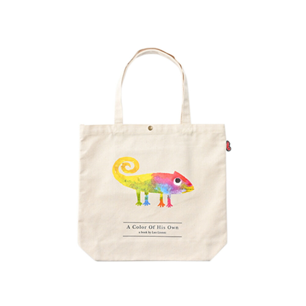 BACKYARD FAMILY「レオレオニ トートバッグ M 通販 トートバック キャンバス 肩掛け A4 通学 通勤 縦 縦型」|トートバッグ|ホワイト1