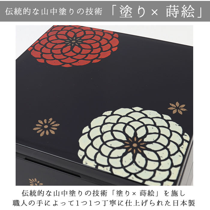 BACKYARD FAMILY「重箱 二段 通販 お重箱 2段 お重 オードブル重 おせち 19.5cm スクエア 正方形」|食器・キッチングッズ|