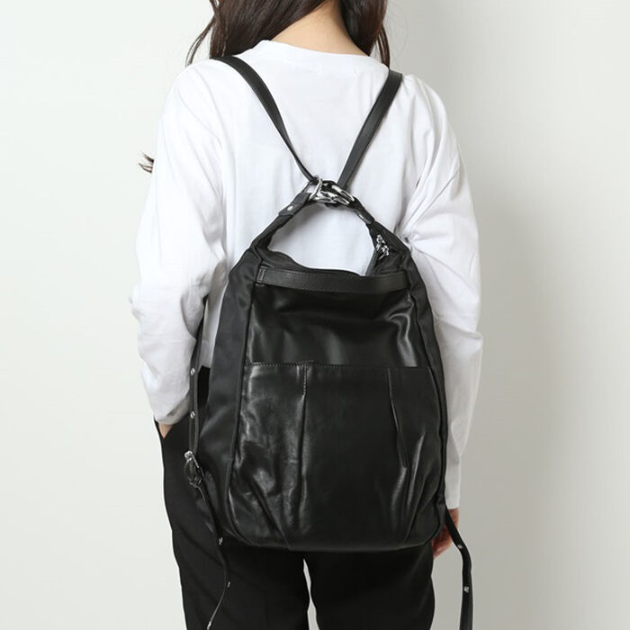 BACKYARD FAMILY「リュック ショルダー 2WAY ラムレザー 通販 リュックサック デイパック ラムレザーバッグ」|リュック|