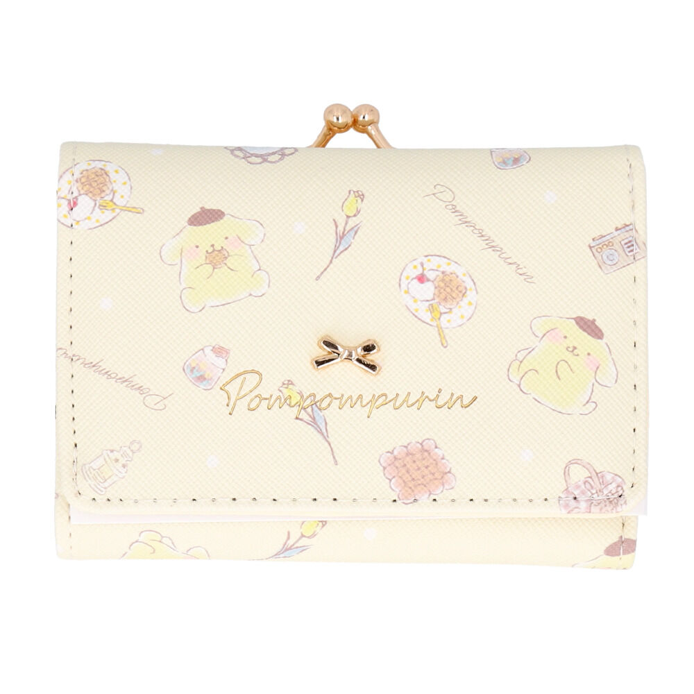 BACKYARD FAMILY「財布 サンリオ 三つ折り 通販 三つ折り財布 がまぐち財布 がまぐち サイフ がま口財布 お財布」|財布|イエロー1