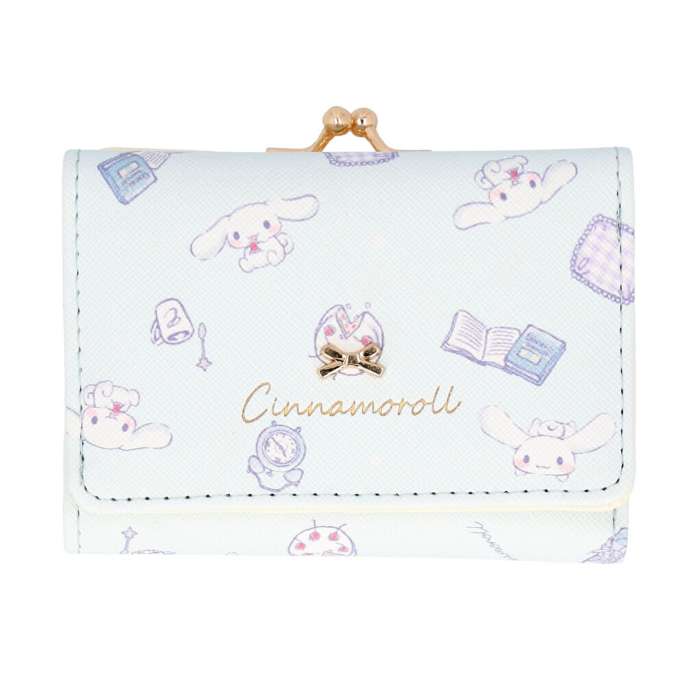 BACKYARD FAMILY「財布 サンリオ 三つ折り 通販 三つ折り財布 がまぐち財布 がまぐち サイフ がま口財布 お財布」|財布|ブルー1