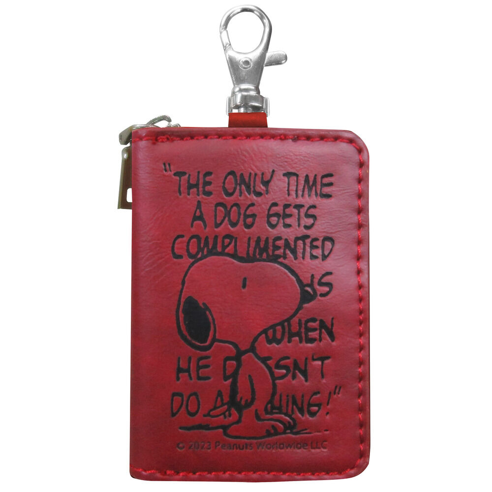 BACKYARD FAMILY「スマートキーケース キャラクター 通販 キーケース スマートキー ケース キーカバー 車 窓付き」|チャーム・キーホルダー|レッド1