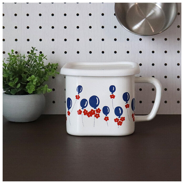 BACKYARD FAMILY「ホーロー 保存容器 アデリアレトロ 通販 琺瑯 ほうろう シール容器 耐熱 加熱 IH対応」|食器・キッチングッズ|