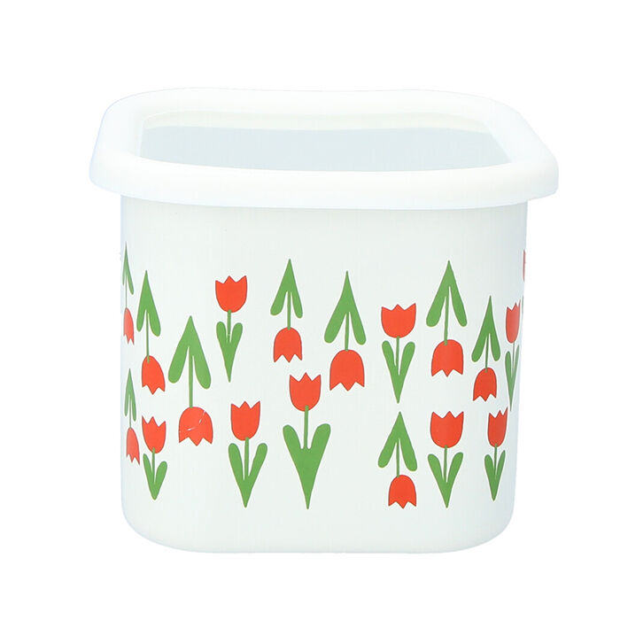 BACKYARD FAMILY「ホーロー 保存容器 アデリアレトロ 通販 琺瑯 ほうろう シール容器 耐熱 加熱 IH対応」|食器・キッチングッズ|