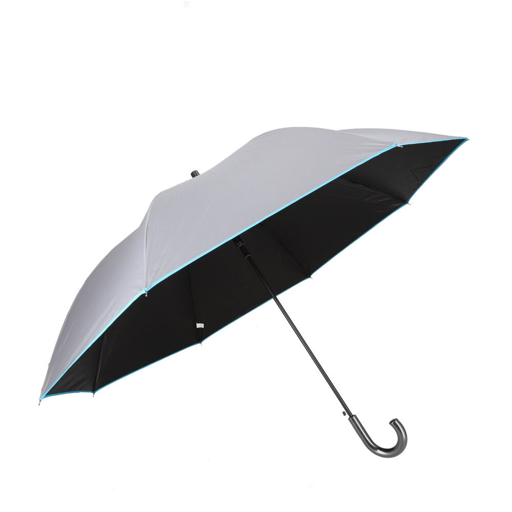 BACKYARD FAMILY「晴雨兼用傘 男性用 通販 傘 かさ アンブレラ ジャンプ傘 雨傘 日傘 70cm 大きい 耐風傘」|傘|ブルー2