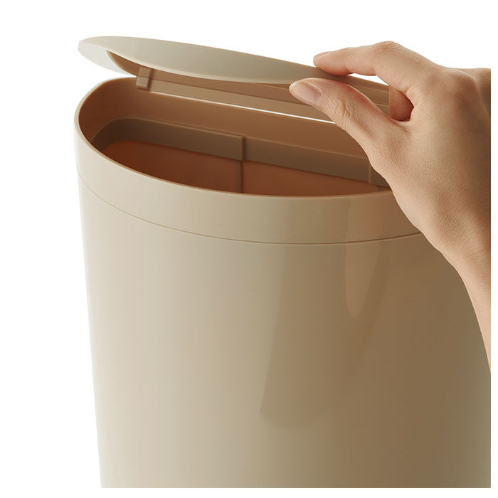 BACKYARD FAMILY「メルナミニ Meluna mini ダストボックス マグネット 通販 フック ごみ箱 フタ付き」|ダストボックス|