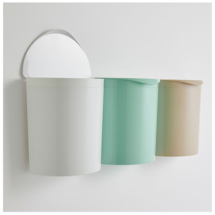 BACKYARD FAMILY「メルナミニ Meluna mini ダストボックス マグネット 通販 フック ごみ箱 フタ付き」|ダストボックス|