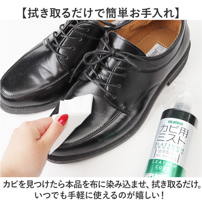 BACKYARD FAMILY「防カビ スプレー 革用 通販 コロンブス レザーキュア カビ用ミスト レザーケア シューケア」|シューケア|