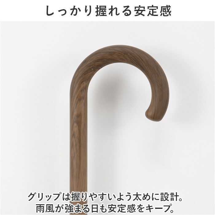 BACKYARD FAMILY「WPC ワールドパーティ 長傘 ビニール傘 通販 長雨傘 透明 グラスファイバー 太め グリップ」|傘|