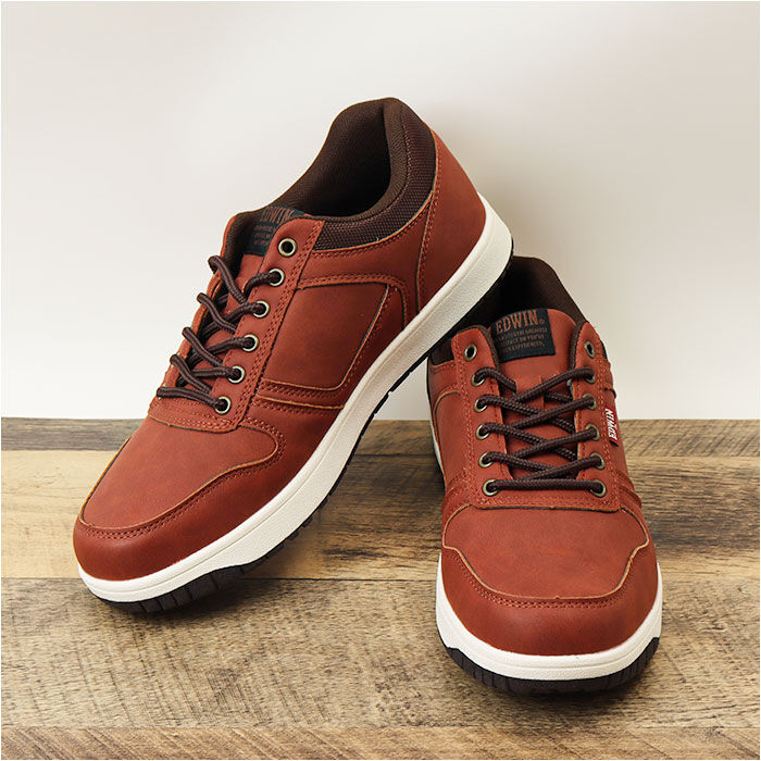 BACKYARD FAMILY「EDWIN 防水 スニーカー EDW7975 通販 エドウィン 靴 メンズ ローカットスニーカー」|スリッポン|