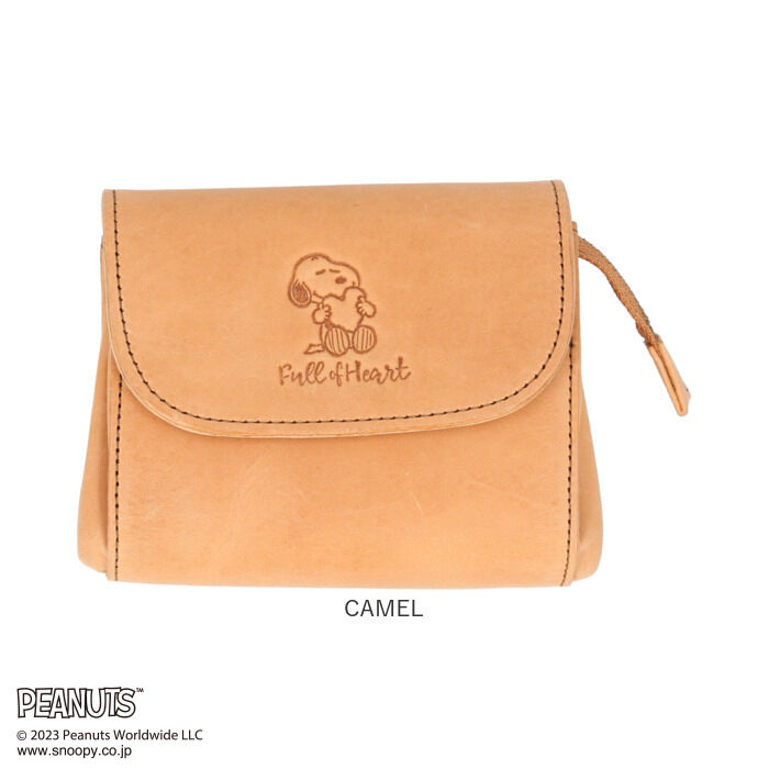BACKYARD FAMILY「スヌーピー 財布 本革 ミニ財布 通販 お財布ポーチ SNOOPY さいふ サイフ PEANUTS」|財布|