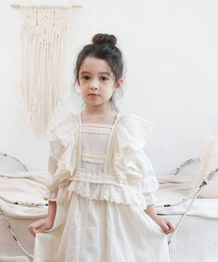 BACKYARD FAMILY「キッズ パジャマ 女の子 ジュニア 通販 ワンピース 55012201 パジャマドレス」|その他|