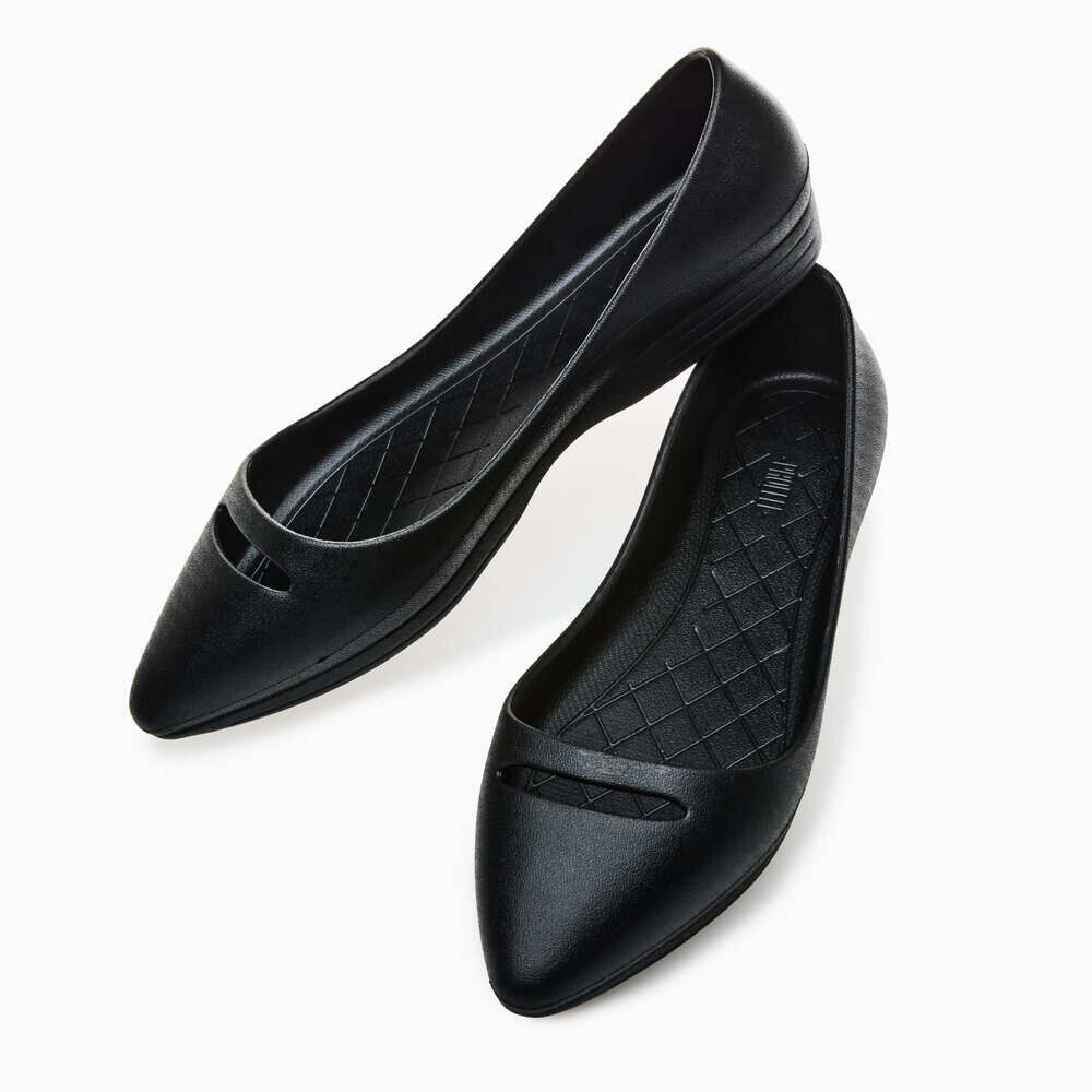 BACKYARD FAMILY「リカバリーサンダル パンプス 通販 フラットパンプス レインパンプス リカバリー PROFEEL」|パンプス|ブラック1