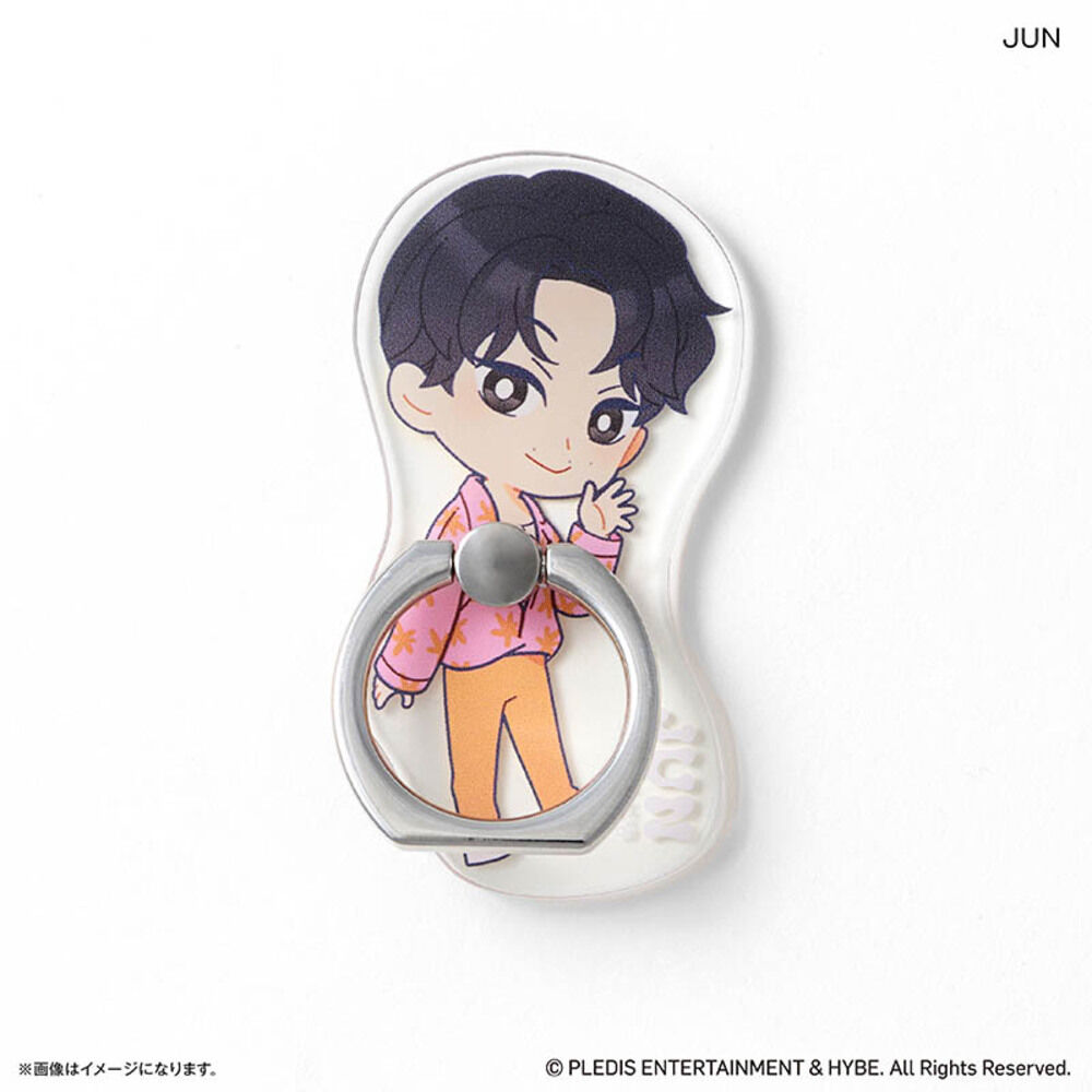 BACKYARD FAMILY「SEVENTEEN グッズ 通販 PetiTEEN スマホリング JUN ジュン セブチ」|その他|その他1