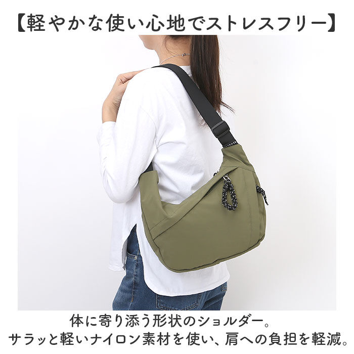 BACKYARD FAMILY「ショルダーバッグ ナイロン ミニ 軽量 多収納 レディース 通販 ショルダーバック 斜めがけバッグ」|ショルダー・メッセンジャー|