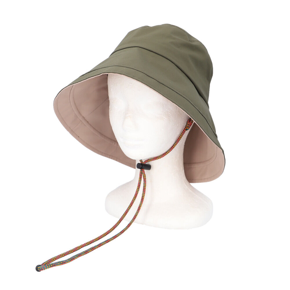 BACKYARD FAMILY「ハット レディース 通販 つば広帽子 レディースハット 日よけ帽子 女性 サイズ調整 手洗い可能」|ハット|グリーン1