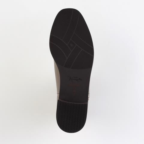 銀座かねまつ「LSIC2567STEOAK 【本革】【Bウィズ】【防水】アクアベルスレンダーブーツ」|ショートブーツ|