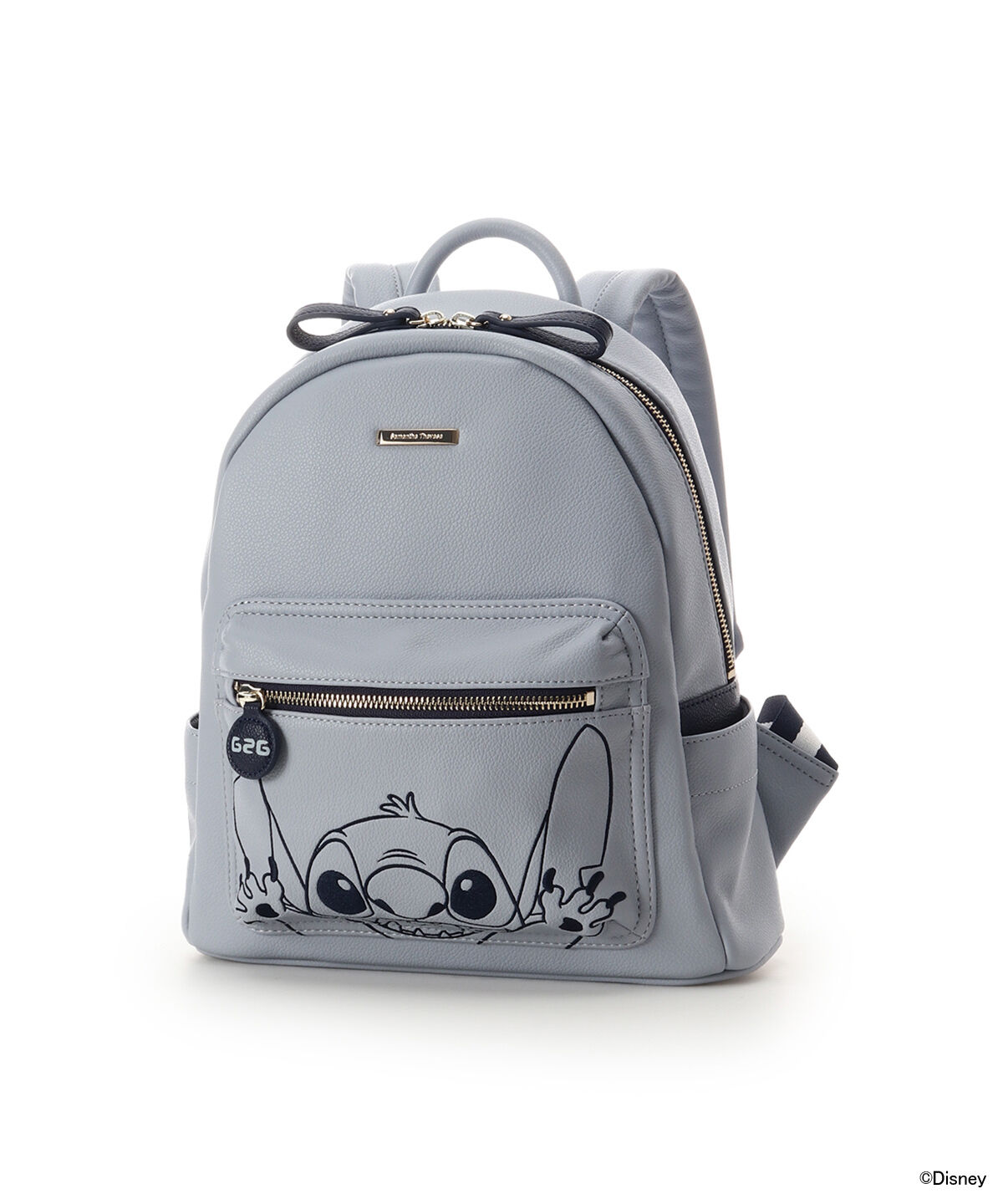 Samantha Thavasa「「スティッチ」&「エンジェル」コレクション リュック」|リュック|ライトブルー