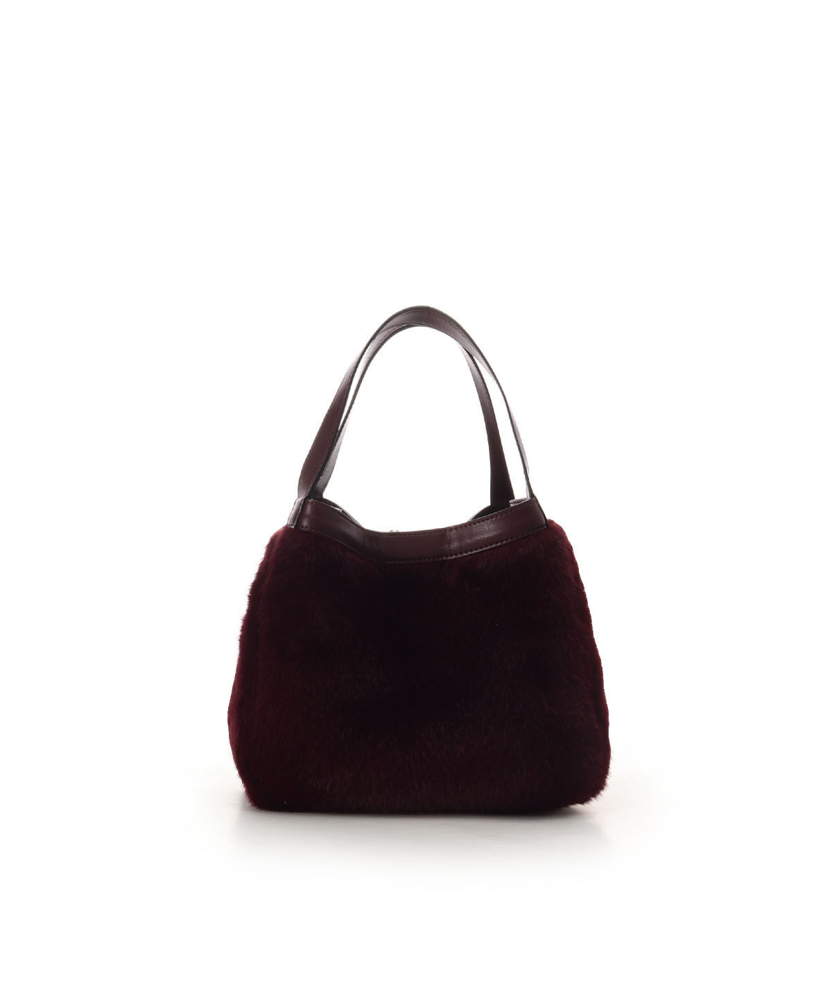 Samantha Thavasa「ポーチ付き コンパクトファーバッグ」|ハンドバッグ|