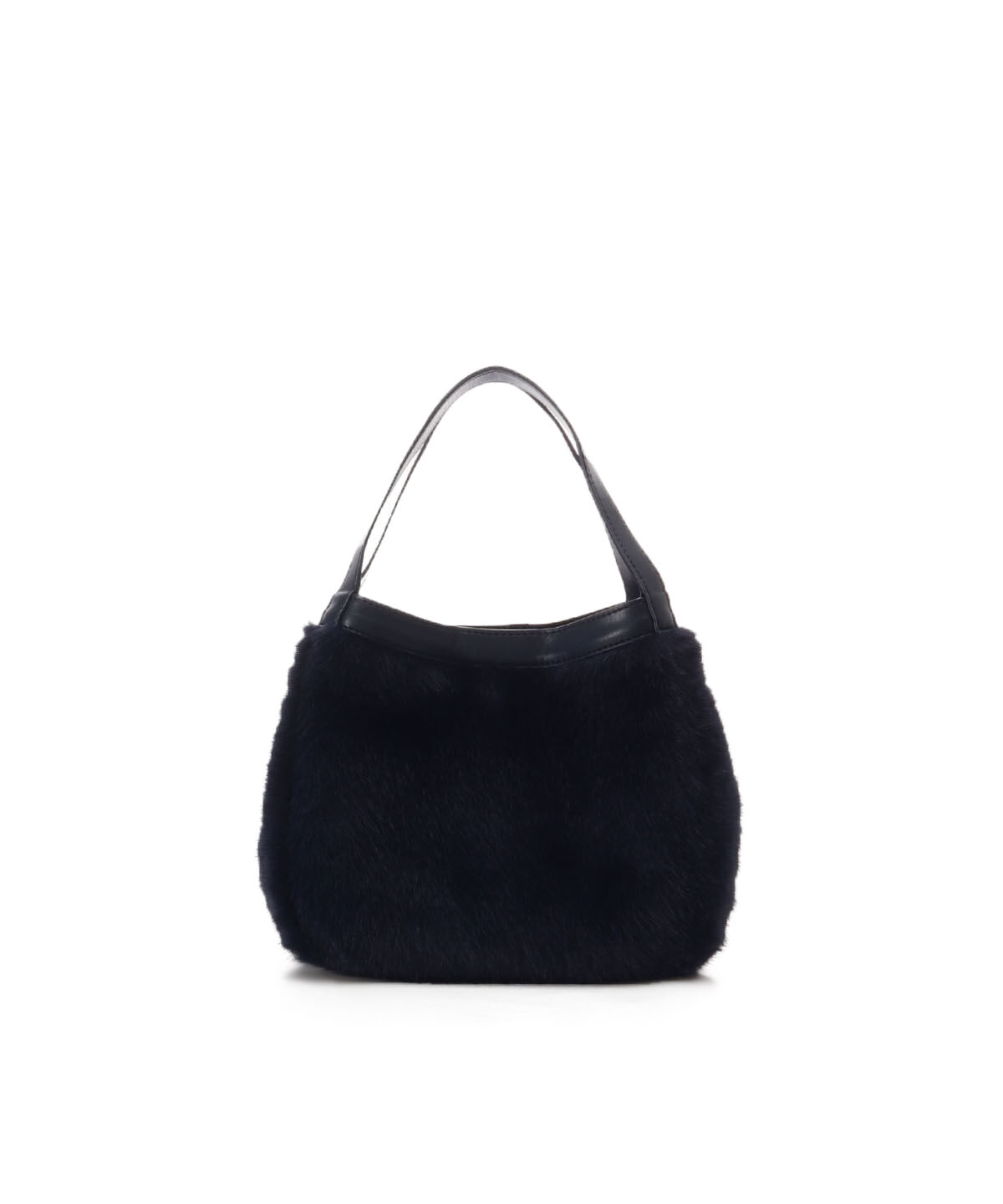 Samantha Thavasa「ポーチ付き コンパクトファーバッグ」|ハンドバッグ|