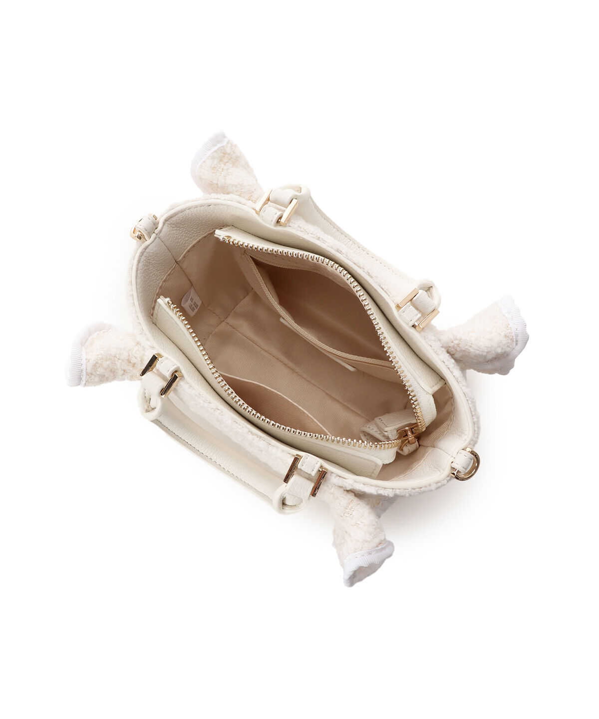 Samantha Vega「ツイードフリルミニショルダーバッグ」|ショルダー・メッセンジャー|