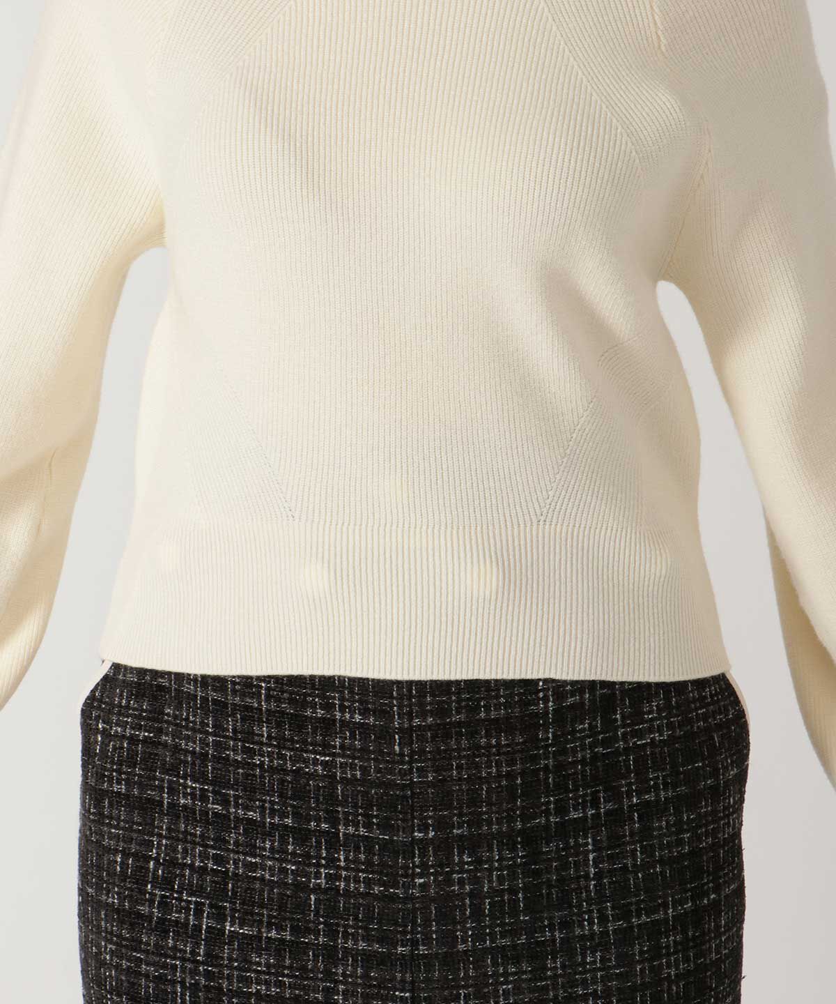 REDYAZEL「肩あきアシメタートルニット」|ニット・セーター|