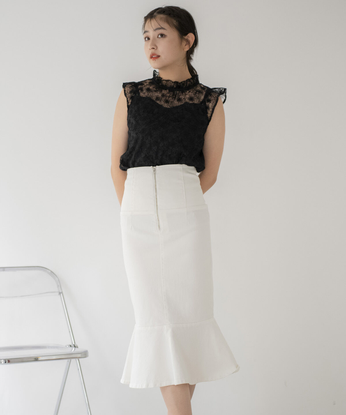 REDYAZEL「デニムマーメイドスカート」|スカート|