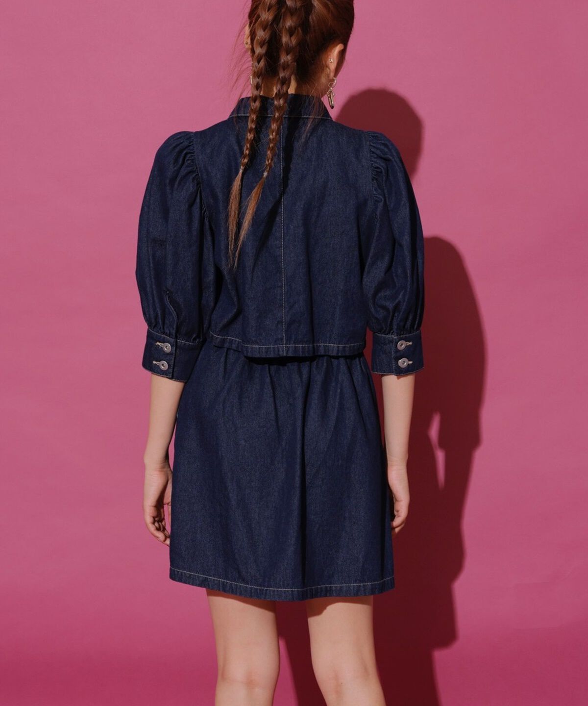 REDYAZEL「ボリュームスリーブワンピース」|ワンピース|