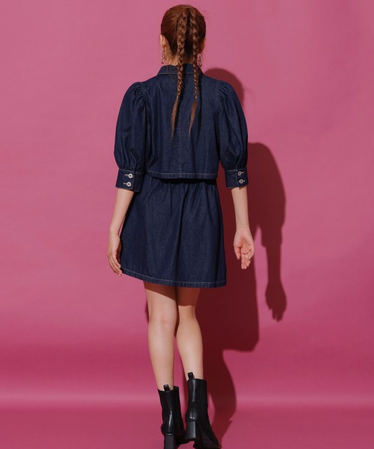 REDYAZEL「ボリュームスリーブワンピース」|ワンピース|