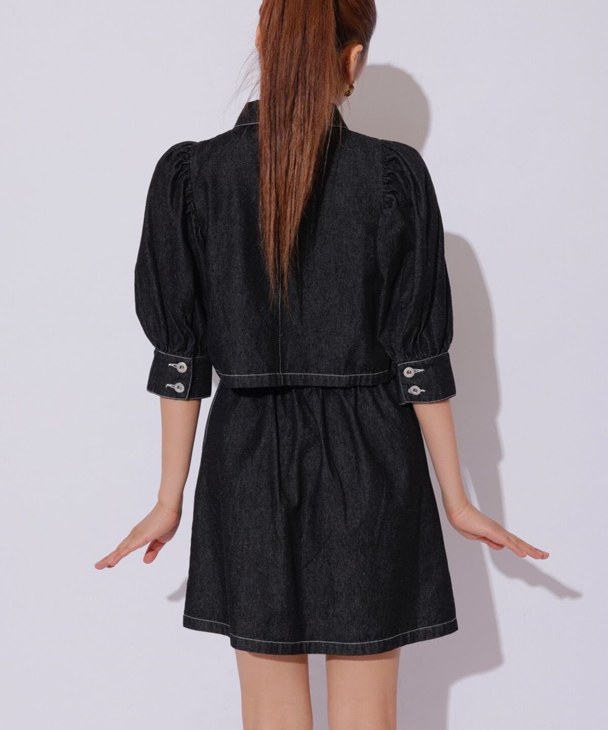 REDYAZEL「ボリュームスリーブワンピース」|ワンピース|