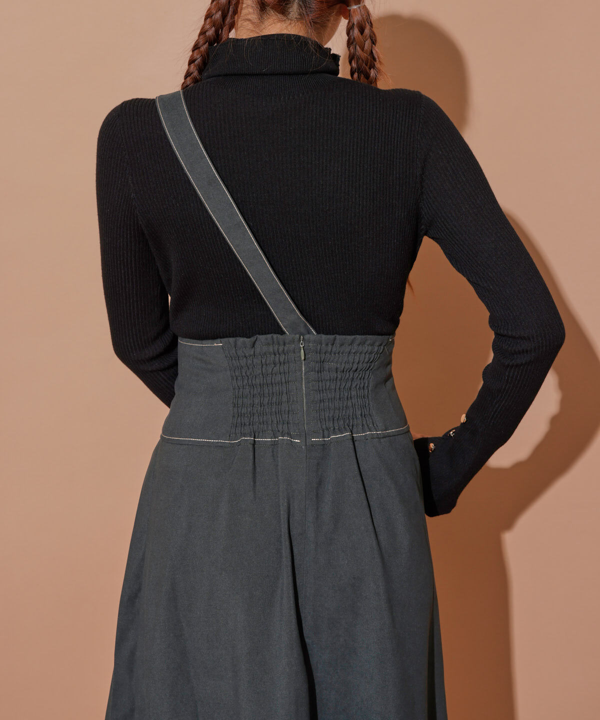 REDYAZEL「袖フレアタートルニット」|ニット・セーター|