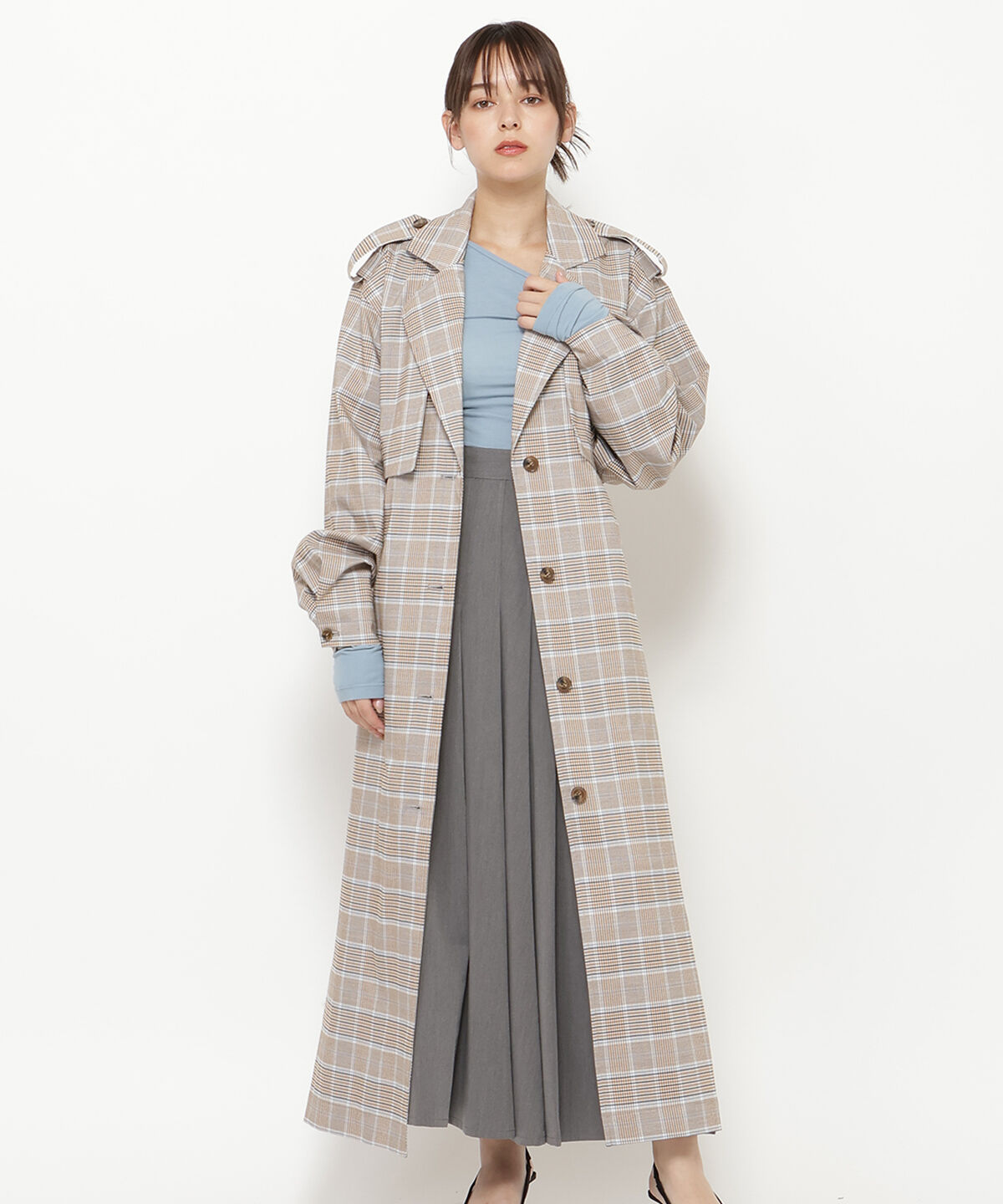 REDYAZEL「バリエトレンチコート」|トレンチコート|