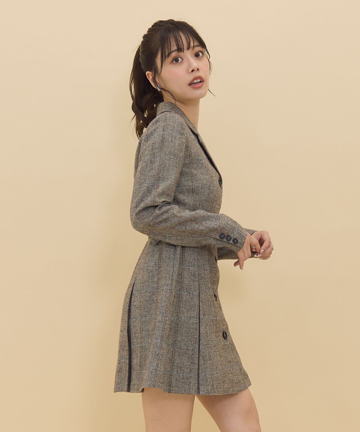 REDYAZEL「テーラージャケットミニワンピース」|ワンピース|