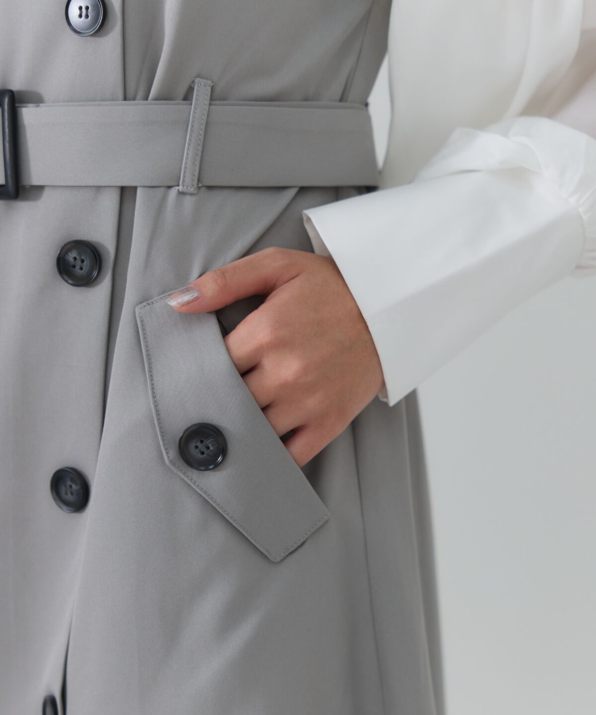 REDYAZEL「シャツレイヤードベアワンピース」|ワンピース|