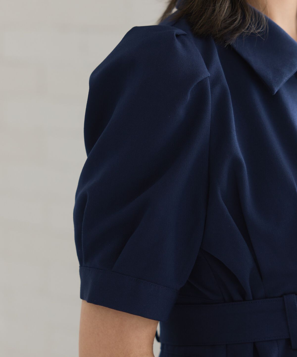 REDYAZEL「ペプラムシャツワンピース」|ワンピース|