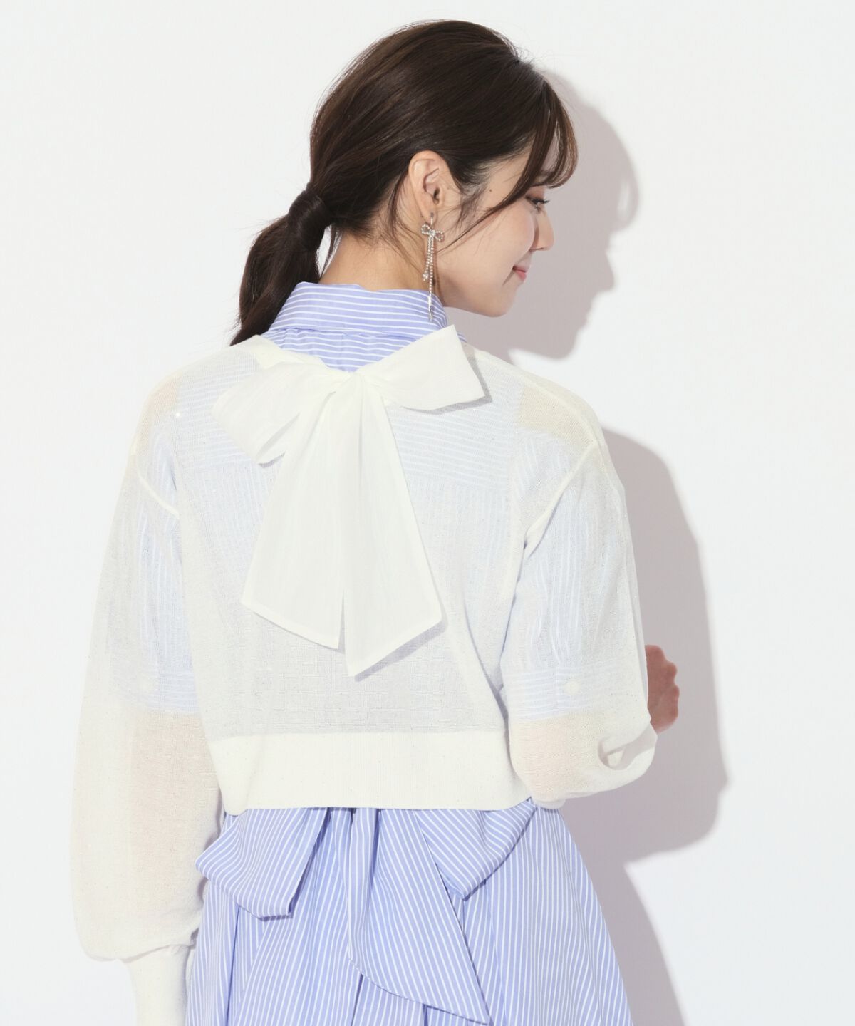 WILLSELECTION「スパンコールボレロ」|カーディガン|