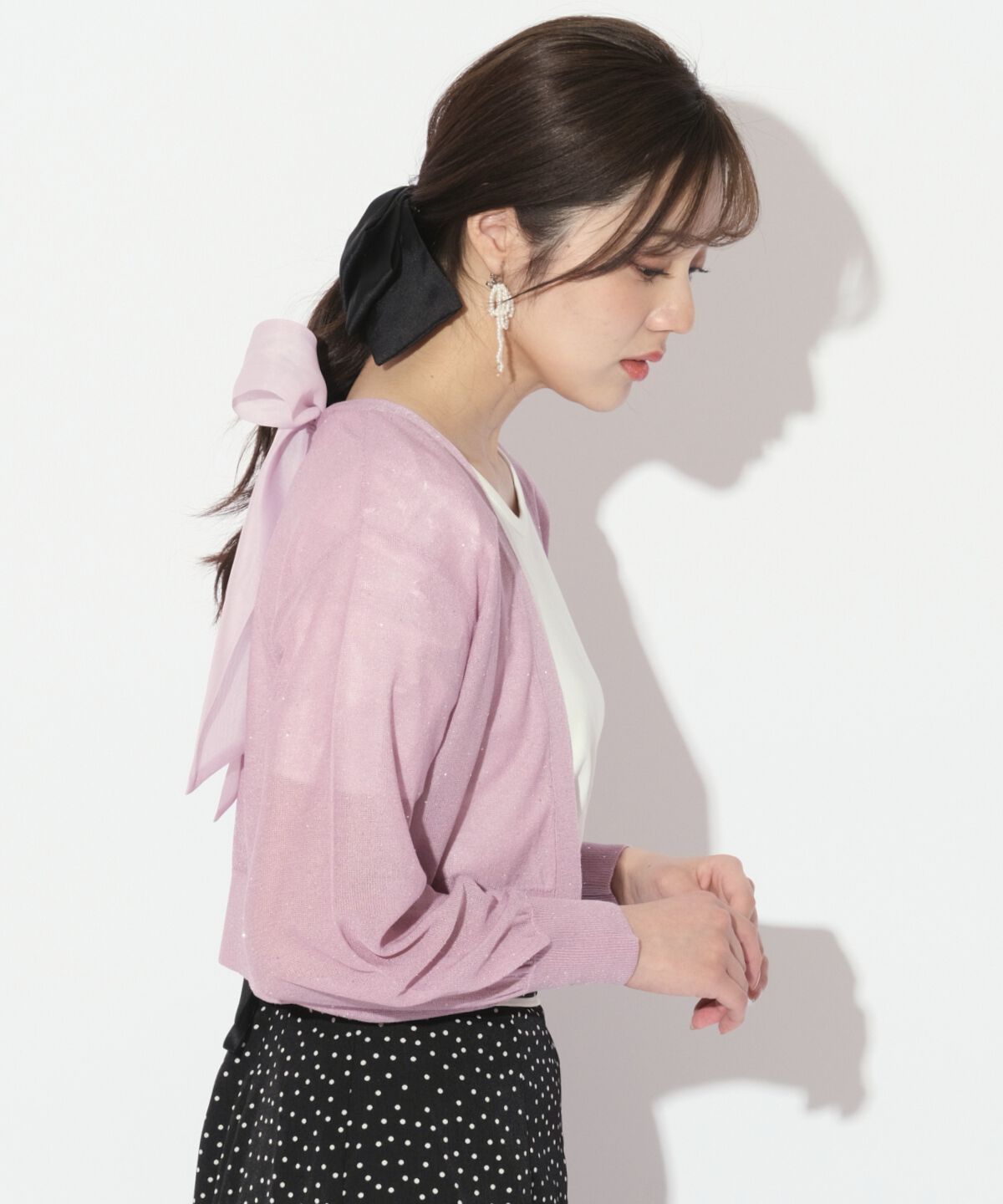 WILLSELECTION「スパンコールボレロ」|カーディガン|