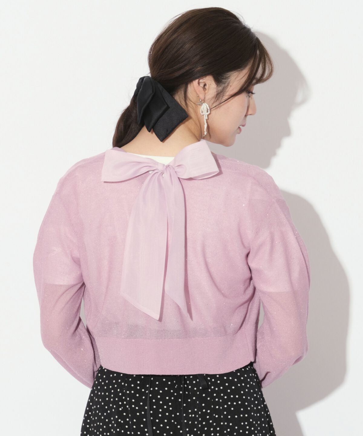 WILLSELECTION「スパンコールボレロ」|カーディガン|